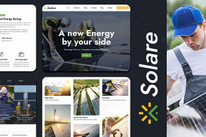 Solar Energy WordPress Theme