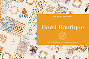 Floral Boutique || Vector Floral Set, an Illustration by nadispasibenko (Thumbnail 1 of 15)