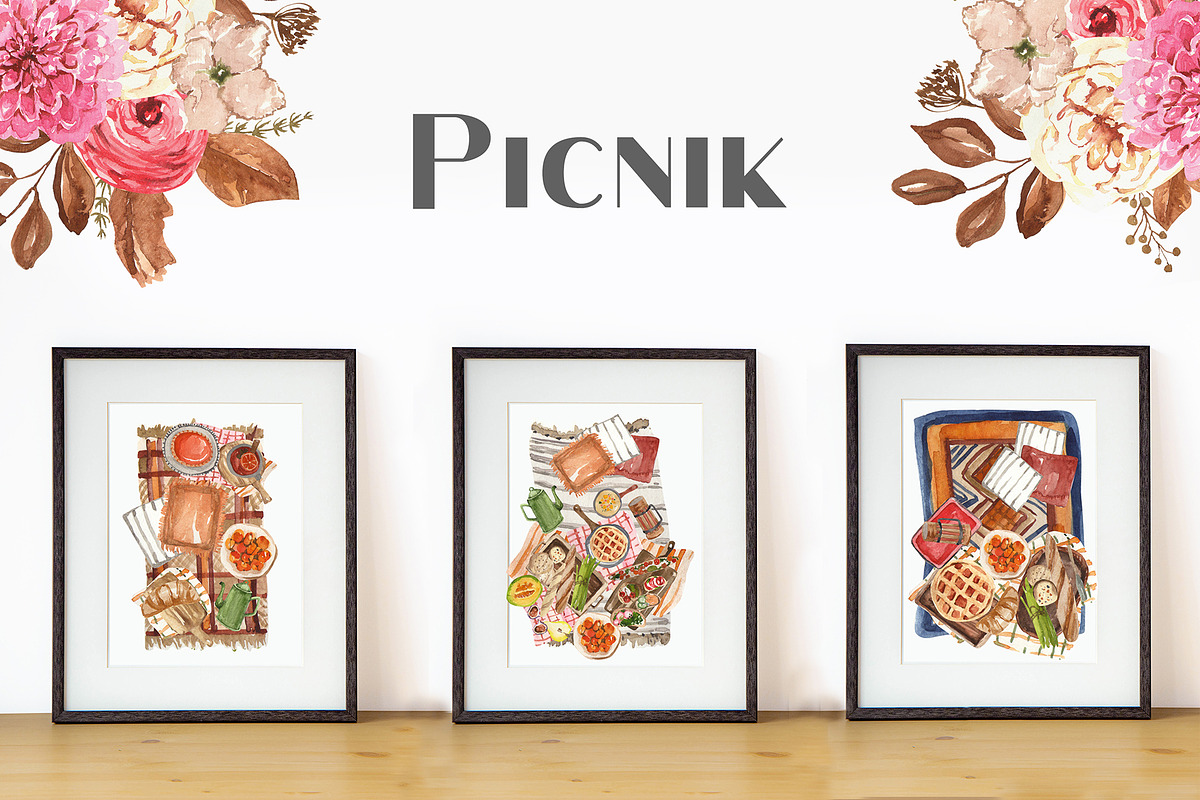 AUTUMN SEASON watercolor collection, a Seasonal Illustration by Julia Bogdan (Photo 4 of 11)