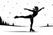 Winter Snow Silhouettes feature, an Illustration by Amazin_art (Thumbnail 20 of 42)