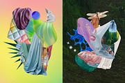 mystika collage kit, an Object Graphic by Mystik Vision (Thumbnail 2 of 7)