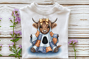 Ghost Cow Patchwork Design, a Seasonal Illustration by Rose Art (Thumbnail 2 of 4)