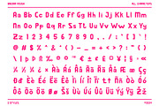 Baedar Rough, a Sans Serif Font by Craft Supply Co. (Thumbnail 8 of 8)
