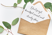 Nature | Script Font, a Handwritten Font by Scratchones (Thumbnail 5 of 9)