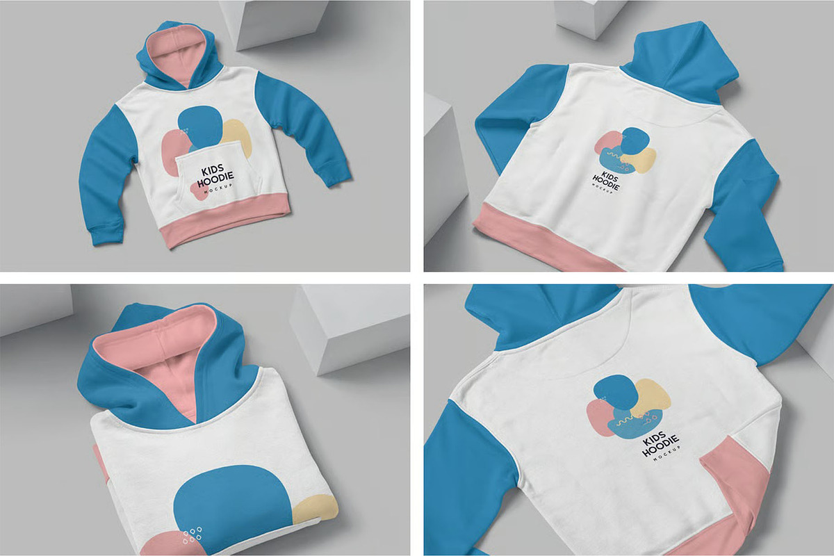 Kids Hoodie Mockups, a Hoody Mockup by megostudi0 (Photo 1 of 6)