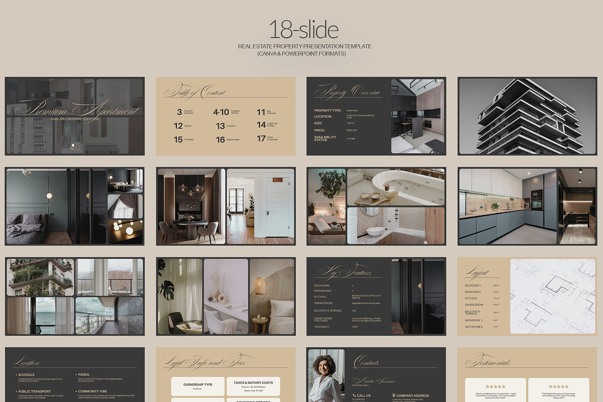 Real Estate Property Presentation, a Presentation Template by CreativeFolks (Photo 2 of 3)