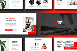 Domen Business Creative Keynote, a Presentation Template by Overcloud