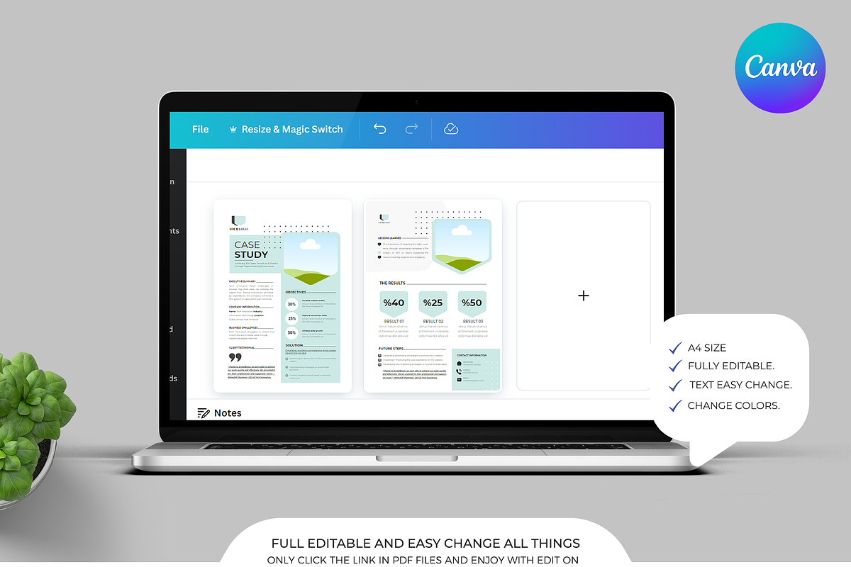 Case Study | Canva | Word | Ai | ID, a Flyer Template by Template Zone (Photo 4 of 5)