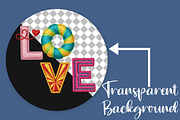 Love Embroidery PNG, Valentine's Day, an Illustration by Canvas Craft (Thumbnail 2 of 6)