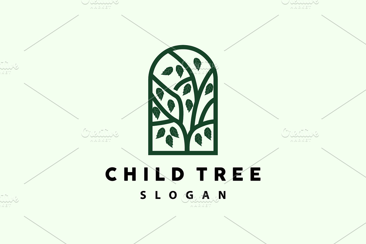 Tree Logo, Educational Playground, a Branding & Logo Template by Maylianaw28