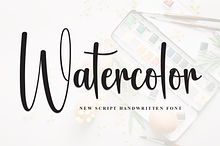 Watercolor | Script Font