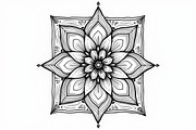Mandala Pattern Coloring Bundle, an Illustration by Gfx_Store (Thumbnail 7 of 11)