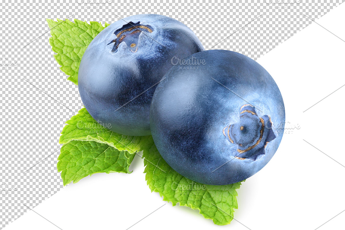 Blueberries and mint preview 2
