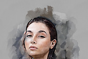Watercolor Mixed Art Painting, an Action Add-On by Photoshop Action (Thumbnail 16 of 17)