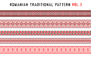 Romanian Folk Pattern Collection