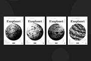 Exoplanets | Graphic set | 20 PNG's, an Object Graphic by Artem Vorotnikov (Thumbnail 7 of 13)