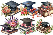 Graduation Cap Sublimation Clipart, an Illustration by Designworld (Thumbnail 3 of 5)