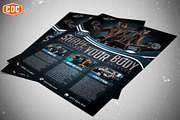 Gym & Fitness Flyer Template, a Flyer Template by Crosstown Design Co. (Thumbnail 4 of 5)