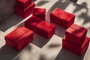 86 Gift boxes with ribbons and bows, a Holiday Photo by Handmadefont (Thumbnail 85 of 90)