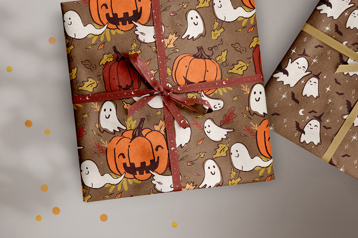 Happy Halloween Print and Patterns, an Object Graphic by MeadowFox (Photo 4 of 8)