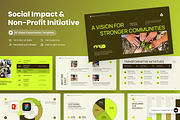 Novara - Social Impact PowerPoint, a Presentation Template by SLAB! Design (Thumbnail 1 of 6)