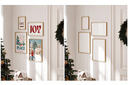 Christmas Frame Mockup Bundle, a Household Mockup by Artjafara (Thumbnail 7 of 9)