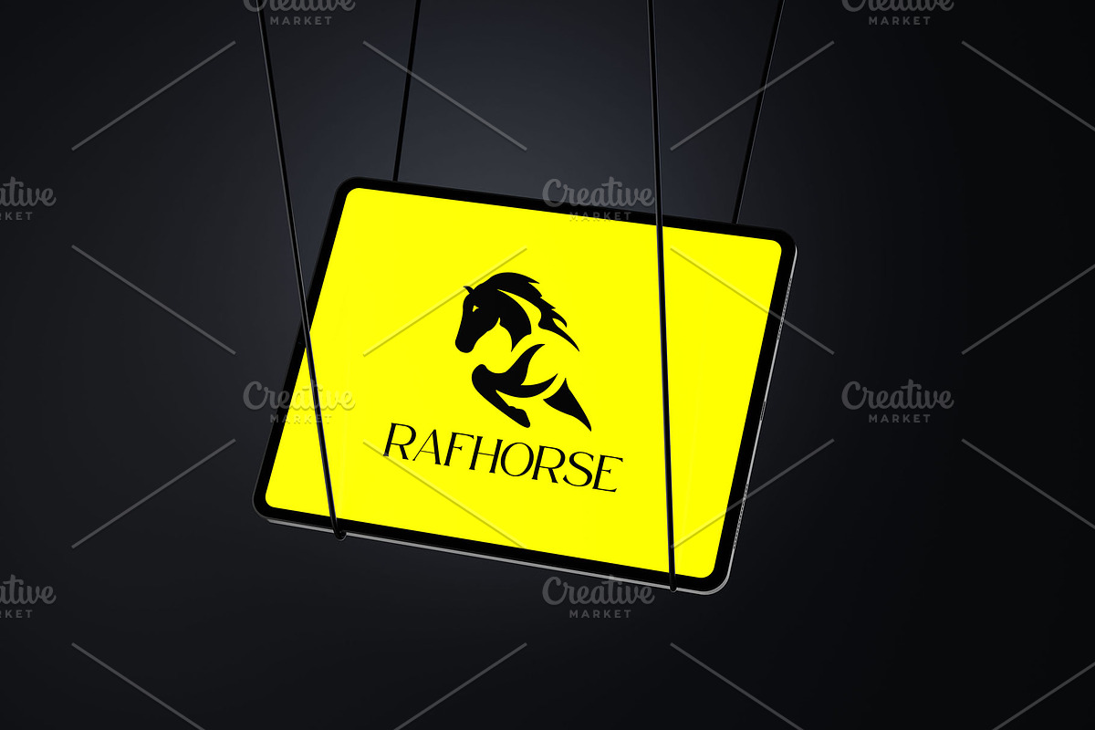RAFHORSE Sports Logo, a Branding & Logo Template by Borhan_the_selfish (Photo 1 of 4)