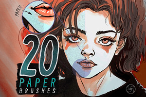 Seamless Paper Texture Brushes 2.0