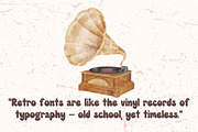 Retro Groovy - Display Handwritten, a Handwritten Font by Charmingbear59.design (Thumbnail 2 of 7)