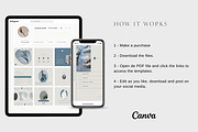 ALMA Aesthetic Canva Templates, a Social Media Template by Studio Suvelle (Thumbnail 10 of 12)