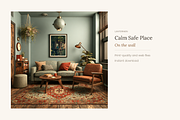Calm Safe Place, Set of 10, a Decorative Illustration by LanternkinStudio (Thumbnail 4 of 11)