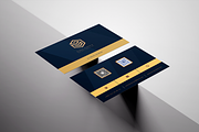 lean & Elegant Business Card Templat, a Business Card Template by Nikolozgraphic (Thumbnail 3 of 5)