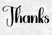 Typography, a Handwritten Font by FreshTypeINK (Thumbnail 8 of 8)