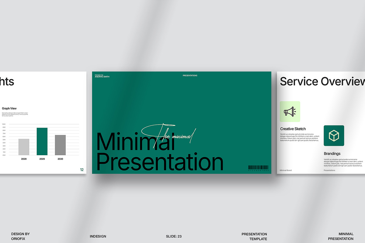 Minimal Presentation Template, a Presentation Template by Oriofix (Photo 4 of 10)