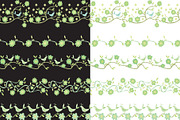 Set 130 - 5 seamless borders, a Decorative Illustration by Little Bird (Thumbnail 2 of 2)