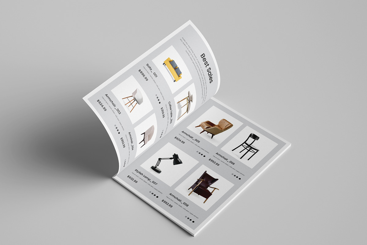 Product Catalog Layout Template, a Brochure Template by Spark_Creative (Photo 10 of 14)