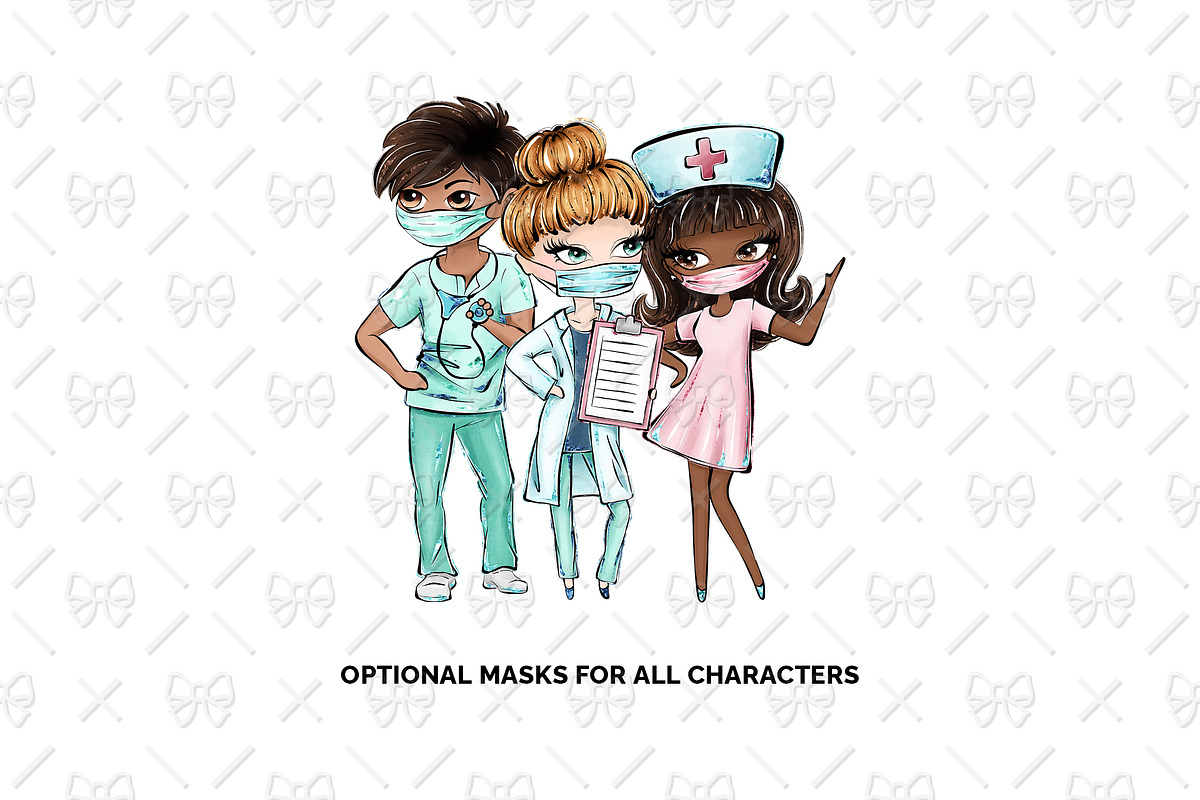 Medical Watercolor Clipart, a Healthcare Illustration by Phantasia Design (Photo 3 of 5)