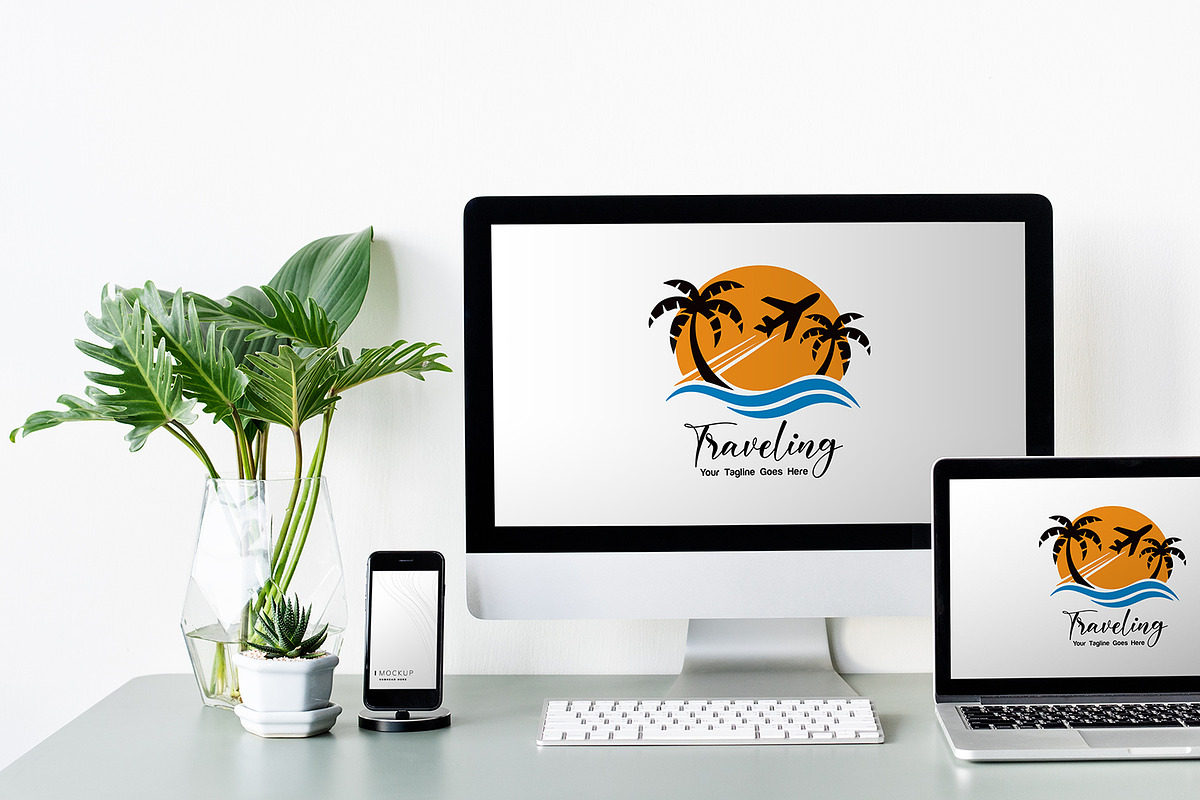 Modern Traveling Logo Collection, a Branding & Logo Template by YUDesignStore (Photo 15 of 17)