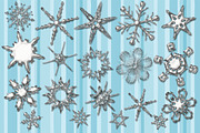 Snowflakes, an Illustration by MDD Designs (Thumbnail 5 of 5)