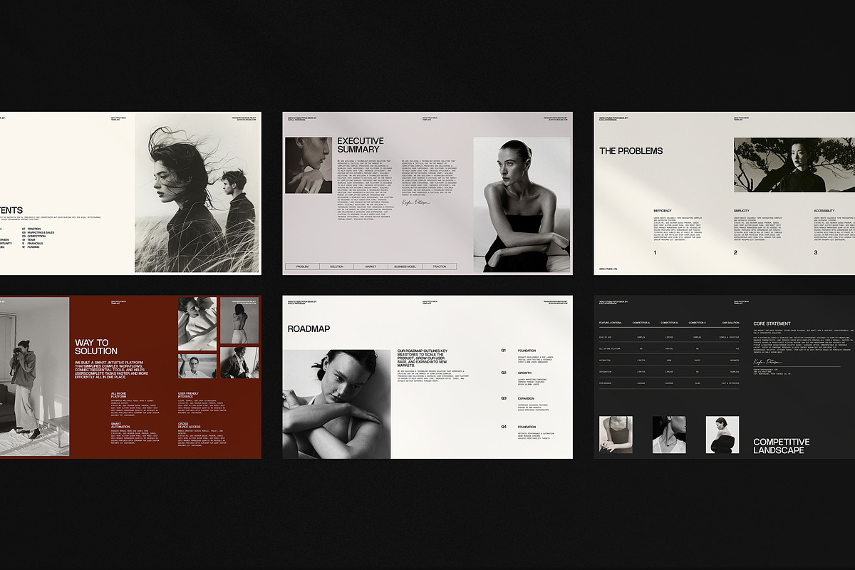 Pitch Deck Template | Canva, a Presentation Template by evgenystudio (Photo 5 of 10)