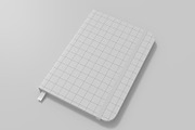Notebook Mockup with Elastic Band, a Product Mockup by graphypix (Thumbnail 4 of 4)
