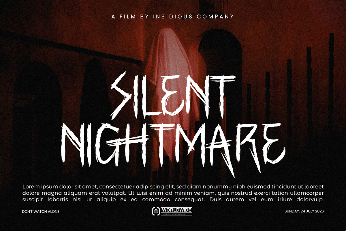Ghosoul - Halloween Typeface, a Handwritten Font by Inviline.co (Photo 8 of 15)