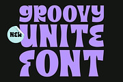 Unite - Modern Bold Logo Font, a Slab Serif Font by GroovyFontCo (Thumbnail 1 of 7)