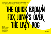 Overtru – Experimental Fonts, a Sans Serif Font by Konstantine Studio (Thumbnail 2 of 3)