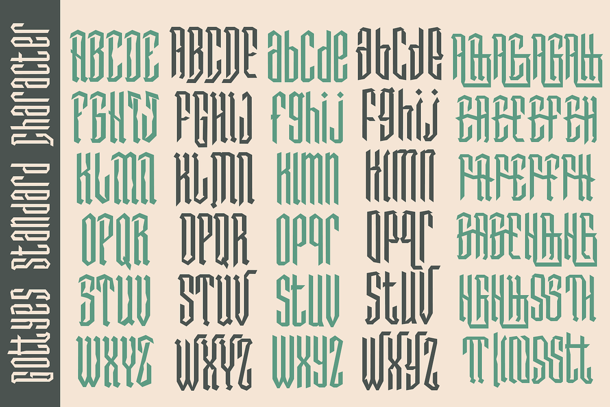 Gottyes Display Font, a Sans Serif Font by madeDeduk (Photo 6 of 8)