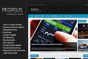 Pegasus - WordPress Theme