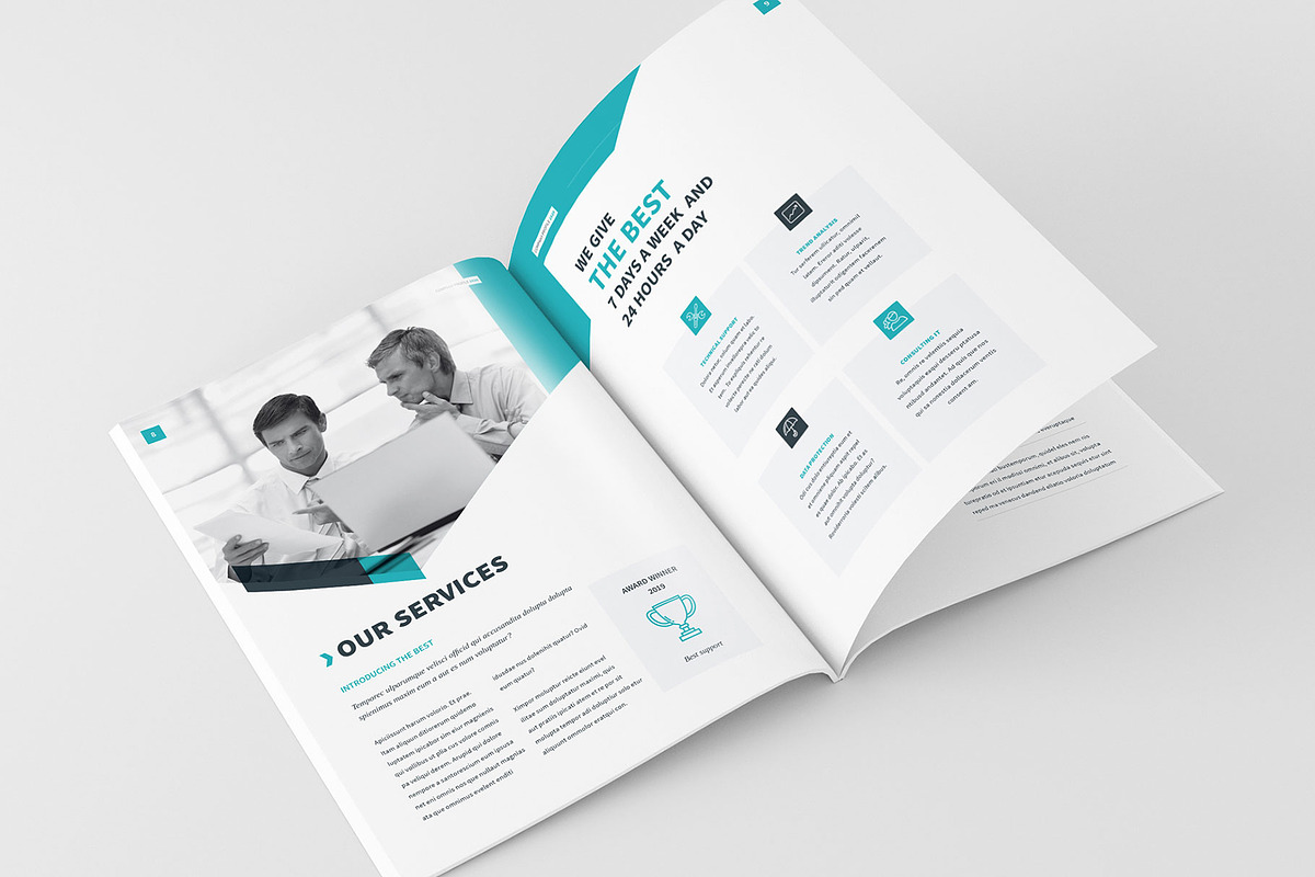 Company Profile for Indesign, a Brochure Template by Imagination Area (Photo 4 of 13)