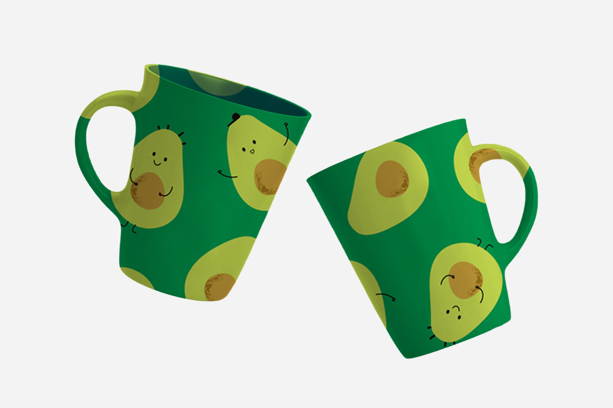Cute Avocado Seamless Pattern, a Pattern Graphic by iyhulmonsta (Photo 3 of 3)