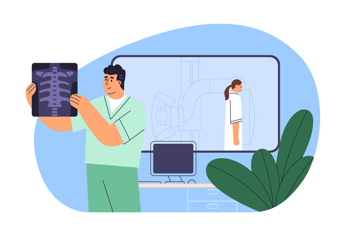 Medical examination & health checkup, a Healthcare Illustration by Good Studio (Photo 6 of 19)