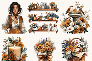 Countryside Spring Clipart Bundle, an Object Illustration by Design Scotch (Thumbnail 5 of 8)